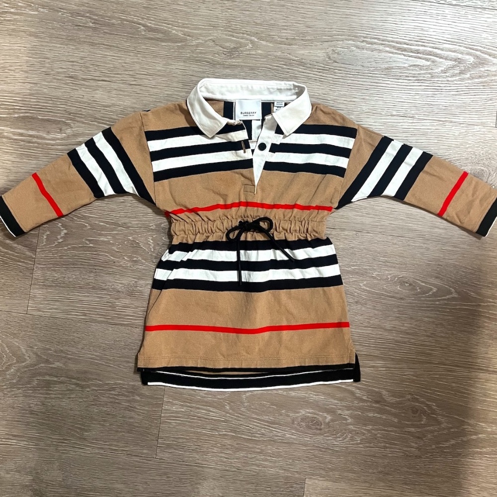 Adorable Burberry Collared Dress 18mo